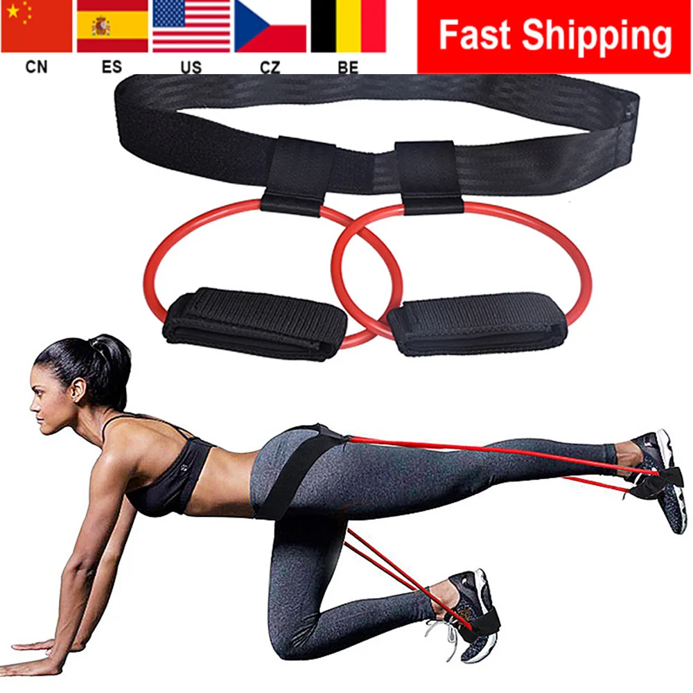 Fitness Resistance Belts Fitness Booty Bands Set Resistance Bands for