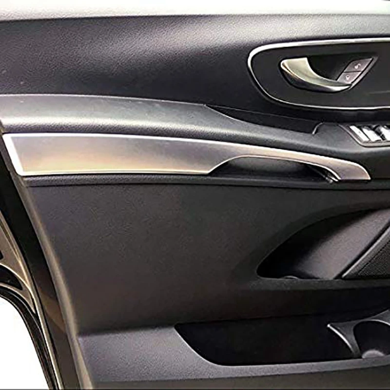 Аксессуары подходят для Mercedes-Benz Vito W447- Передняя дверная ручка для двери автомобиля ручка Чаша полоса формовочная крышка комплект отделка