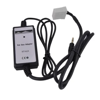 

Top Quality Professional Car Vehicles 3.5mm Mini Jack AUX MP3 Audio Music Interface Adapter Universal Fit For Mazda