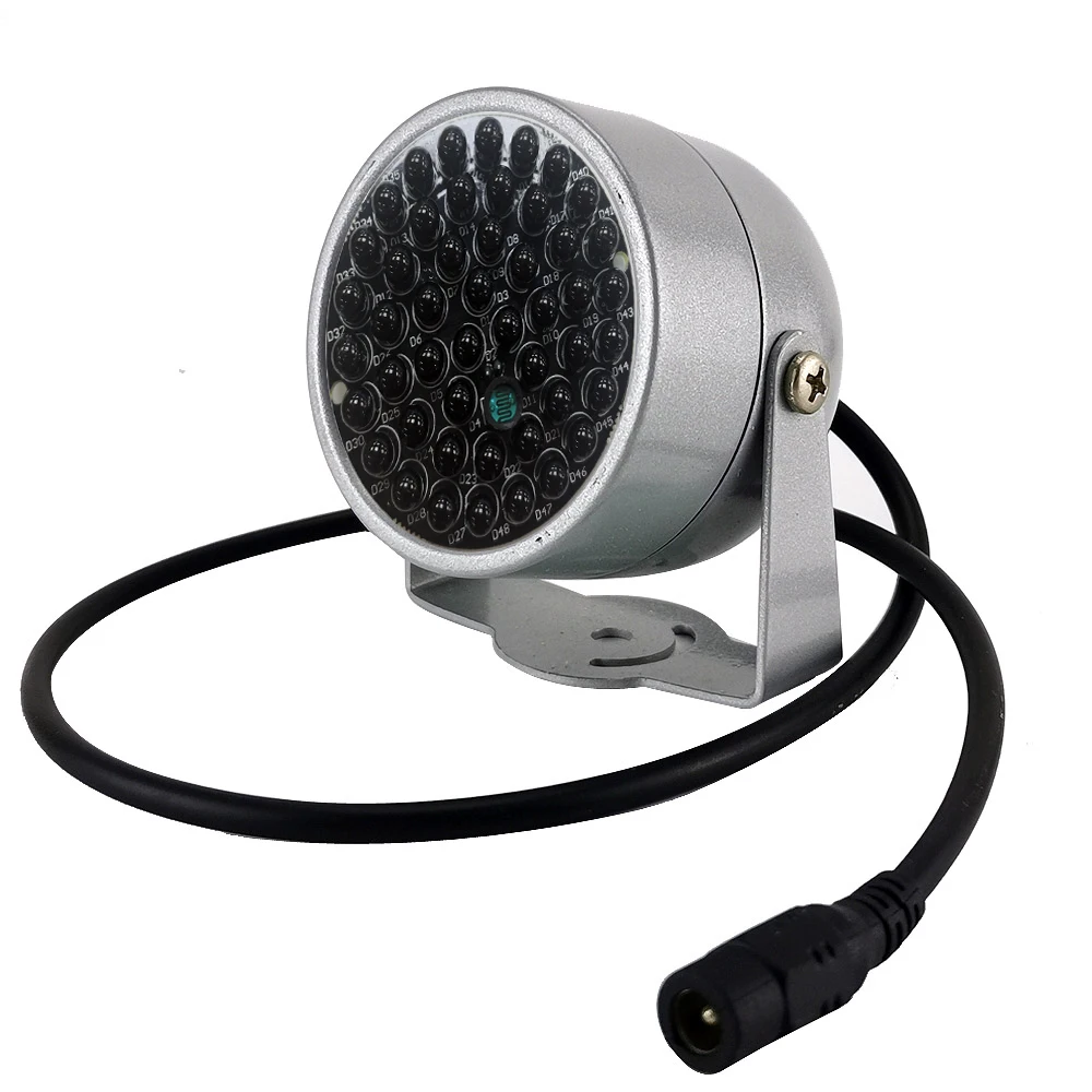 Невидимый осветитель 940NM инфракрасный 60 градусов 48 светодиодный ИК-светильник s для ночного видения CCTV безопасности 940nm ИК-камера заполняющий светильник