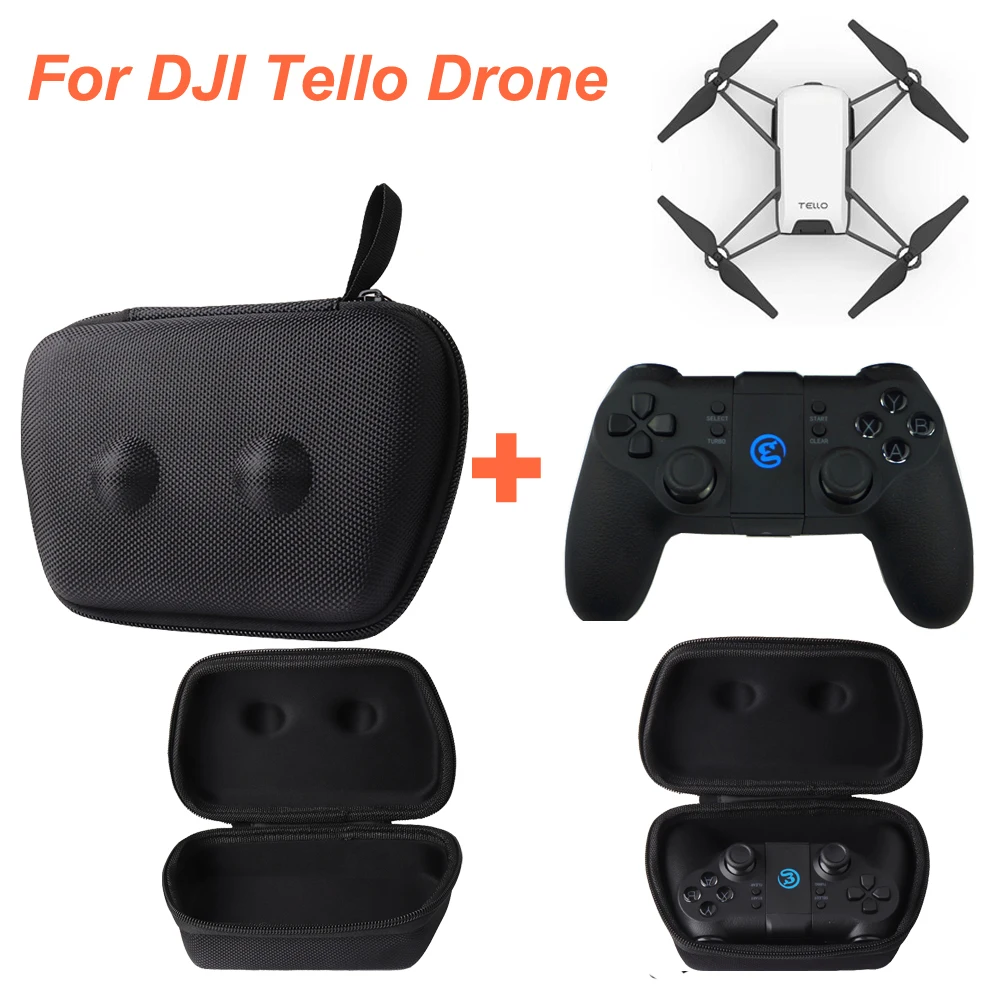 Чехол для дрона DJI Tello и пульт дистанционного управления, джойстик, поддержка bluetooth, платформа ios 7,0+ Android 4,0+ аксессуары для дрона