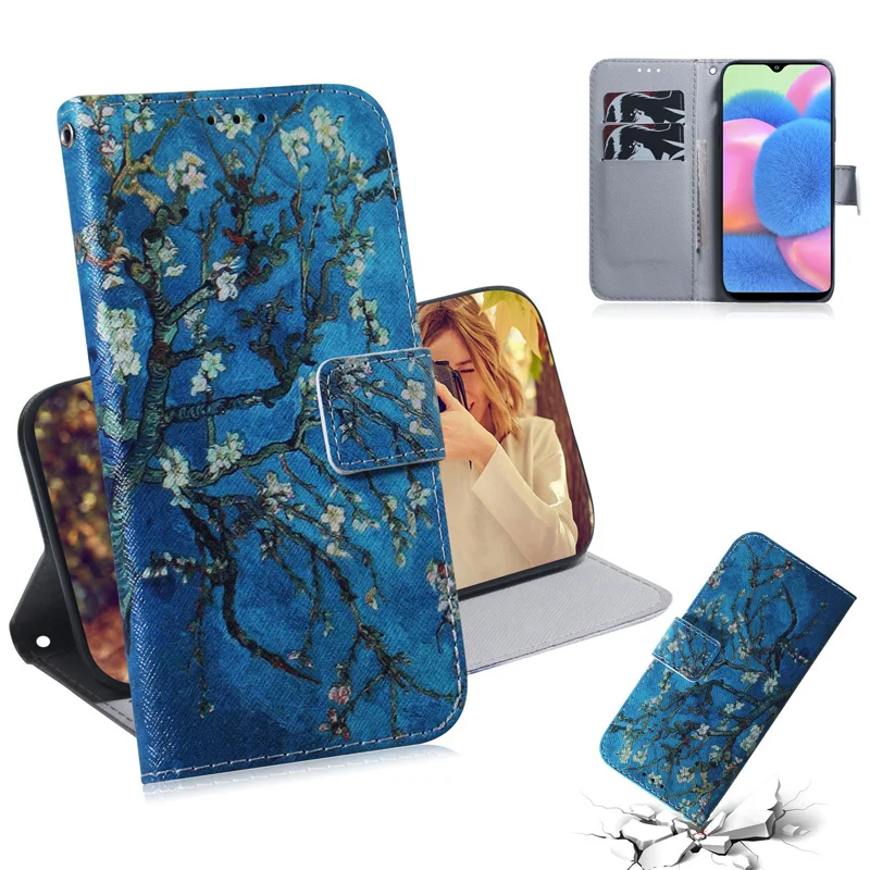 

2019 Hot Flip Wallet Case For Samsung A50 A50S A30 A30S A20e A20 A10 A10S Leather Cover Case Galaxy A202 A307 A107 Mobile Bag