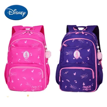 

Disney alice schoolbag cute Student School Backpack Printed Waterproof bagpack primary school book bags for teenage girls kids