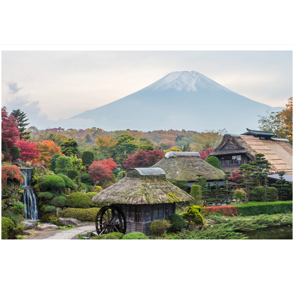 

Colorful print Wall Tapestry Mount Fuji, Japan M022