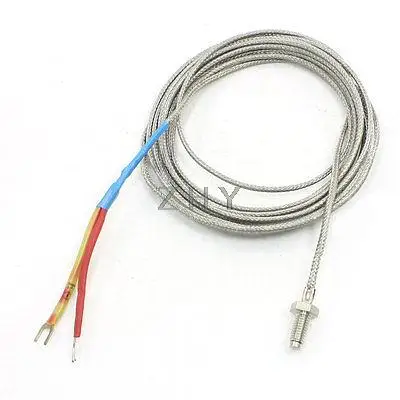 

9.8Ft Cable 4.5mm x 10mm Sensor E Type Temperature Thermocouple Probe