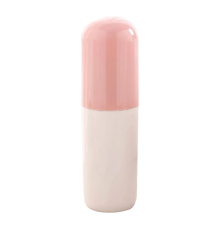 Double Color Travel Toothbrush Case Creative Tooth Set Box Toothbrush Case Portable with Lid-Toothbrush Toothpaste Box Wholesale