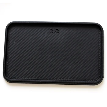 

Cushion Accessories 20*12.5cm PU Carbon Fiber Pattern Car Phone Holder Anti-slip Mat Automobiles Interior Dashboard Sticky Pad