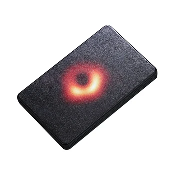 

Durable Decorative Men Credit Holder Card Case Fireproof Practical Fashion Print Simple Money Bag Carbon Fiber Anti-fall