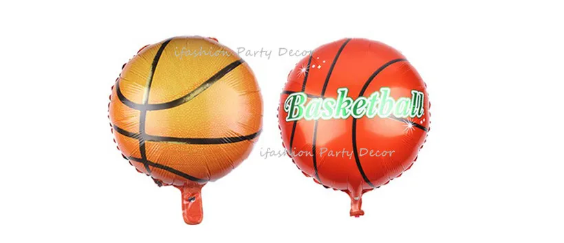 Баскетбольные вечерние украшения, баскетбольные баннеры на день рождения, кекс, топперы, вечерние воздушные шары из фольги для детей, букет ко дню рождения, Декор