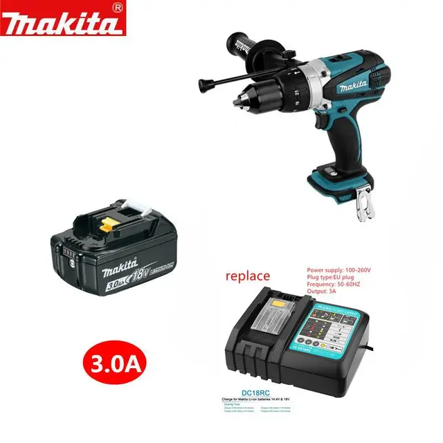 Makita Dhp458z Dhp458 Dhp458rme 18v Lxt 