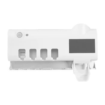 

Smart UV Toothbrush Sterilizer Automatic Ultraviolet Toothpaste Holder Rack