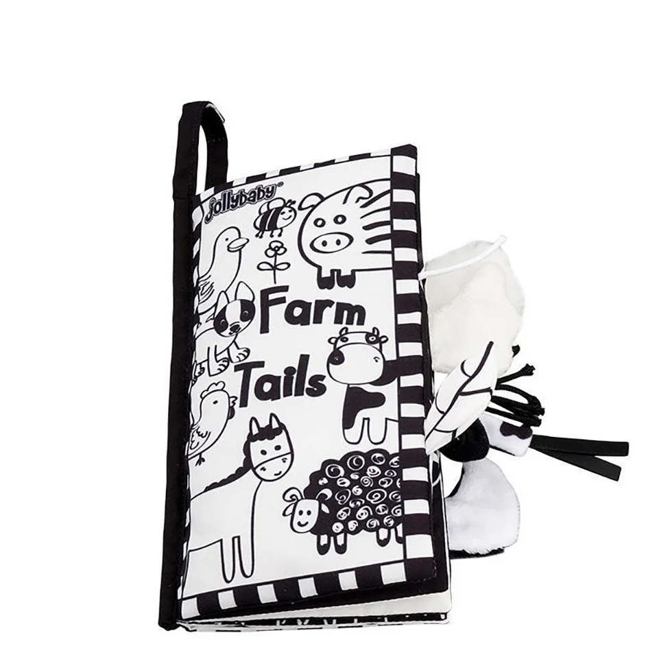 baby toys soft plush educational cloth book animal tail Not torn stereoscopic infant baby cloth books baby toys 0-12 month