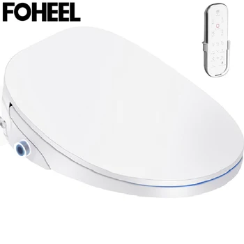 

FOHEEL black gold silver wc Auto SPA smart toilet seat smart knob HD LED display toilet seat cover electronic bidet toilet seat