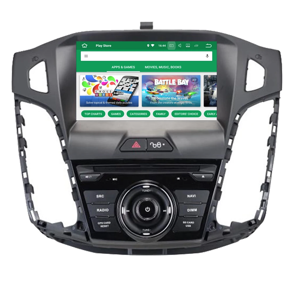 

RoverOne Car Radio DVD GPS For Ford For Focus 3 2012 2013 2014 Android 9.0 Octa Core Touchscreen Multimedia Player Head Unit