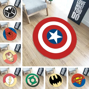 

Cool Dog Pet Bed Avengers Print Mat Iron Man Captain America Spiderman Mat for Cat Dogs Floor Mats Blanket Sleeping Bed Cushion