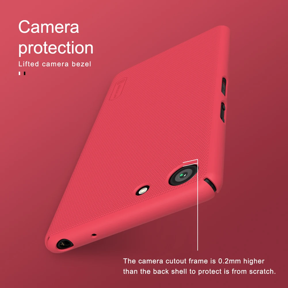 Для sony Xperia XZ4 Compact чехол для телефона Nillkin матовый щит твердый пластиковый чехол на заднюю панель для Xperia XZ4 Compact Phone Shell Coque