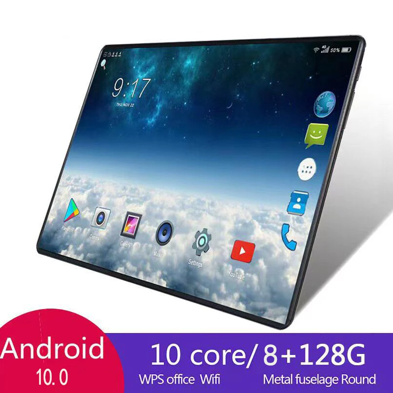 

Tablet Pc Amazon Hot Sale Android 10 Inch Quad Core Dual Sim Tablet PC Tablet Android Wifi 4G Calling OEM