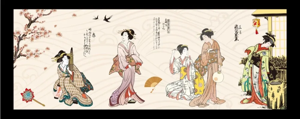 parede japonês restaurante clássico ferramentas fundo papéis decoração da sua casa