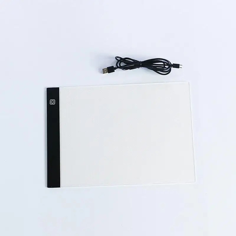 Светодиодный планшет для рисования цифровой графический коврик USB светодиодный светильник коробка копировальная доска электронная художественная графическая живопись письменный стол дропшиппинг