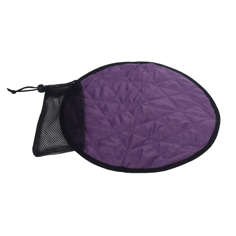 Одиночный портативный складной Открытый влагостойкий коврик кемпинг коврик сиденье влагостойкая Подушка алюминиевая пленка изоляция - Цвет: Фиолетовый