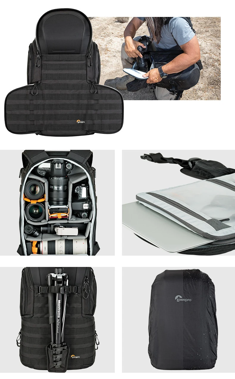 mochila lowepro protactic 350 aw