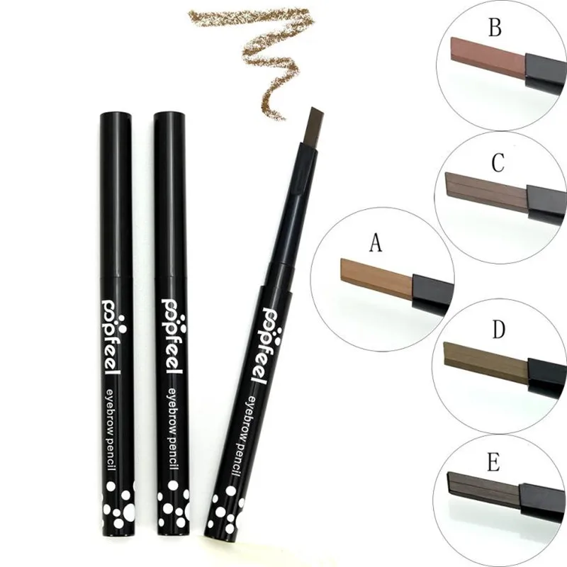 1Pcs Popfeel Rotating Automatic Coffee Eyebrow Pencil Natural Waterproof Long Lasting Brown Gray Eyebrow Enhancer Make Up Tool 1Pcs Popfeel Rotating Automatic Coffee Eyebrow Pencil Natural Waterproof Long Lasting Brown Gray Eyebrow Enhancer Make Up Tool