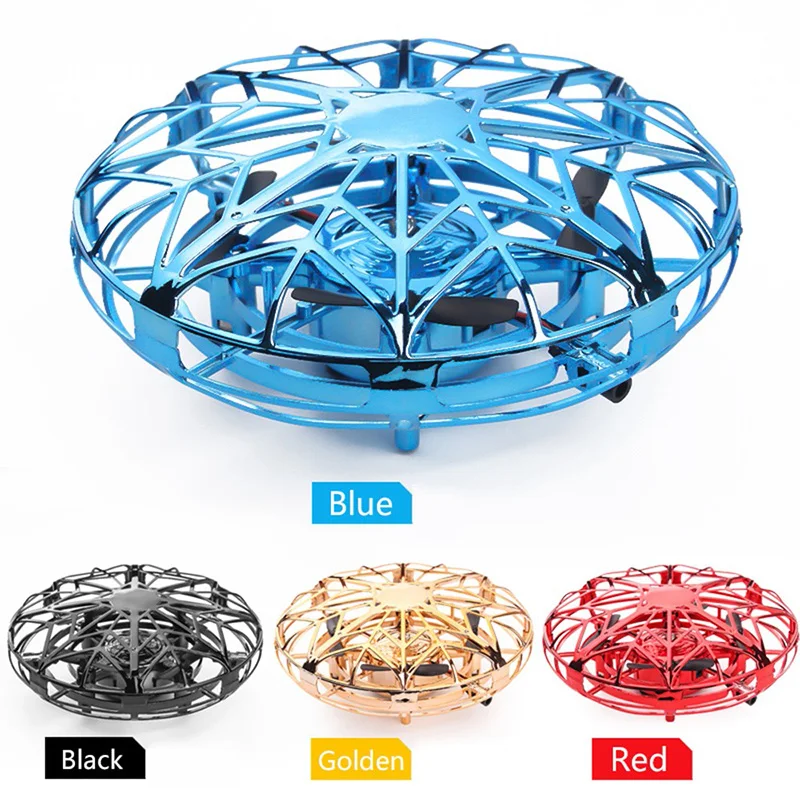 2021 Новый мини вертолет RC UFO Дрон самолет ручной зондирования Инфракрасный
