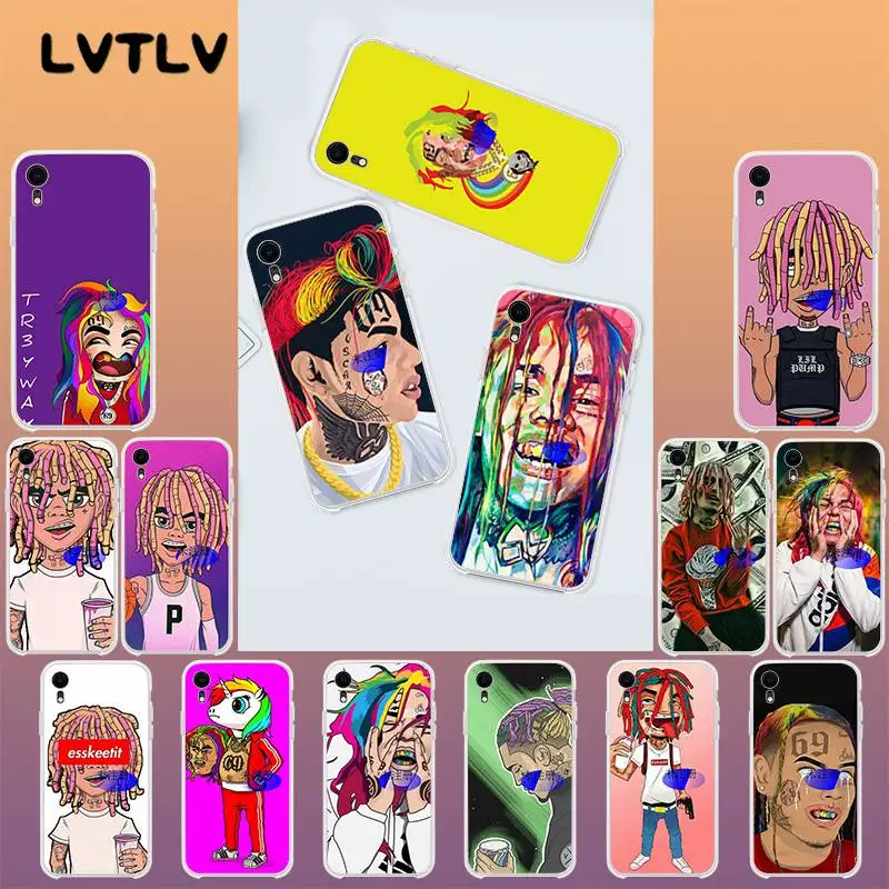 LVTLV хип хоп rappeur Tekashi6ix9ine Новинка Fundas чехол для телефона iPhone 11 pro XS MAX 8 7 6 6S Plus X 5 5S SE XR