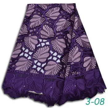 

Pure Cotton Design Swiss Voile Lace In Switzerland With Stones African Dry Lace Fabric High Quality Nigerian For Wedding 03