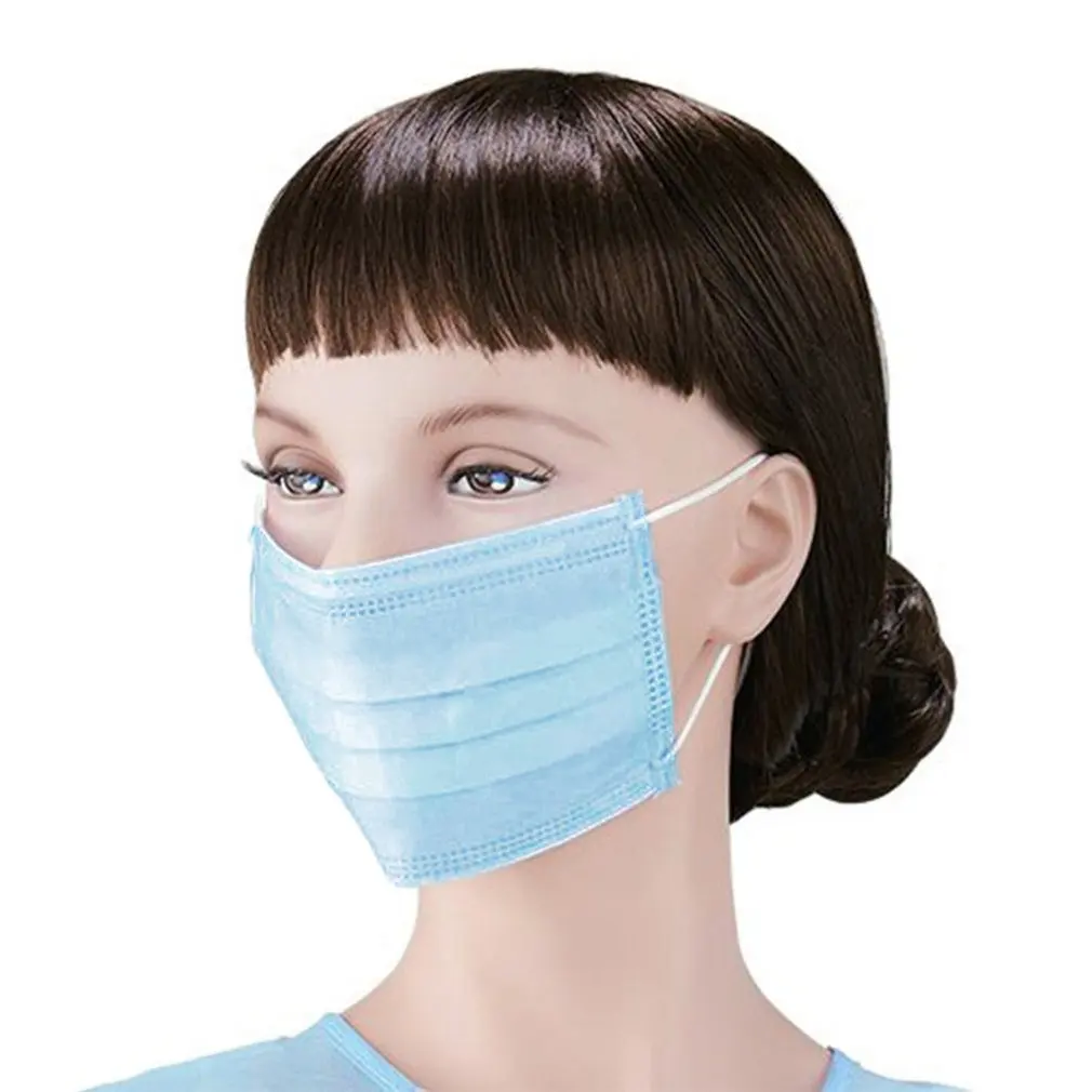 

10pcs Activated bamboo carbon prevent Anti virus formaldehyde bad smell Bacteria proof face mouth mask Medical protection