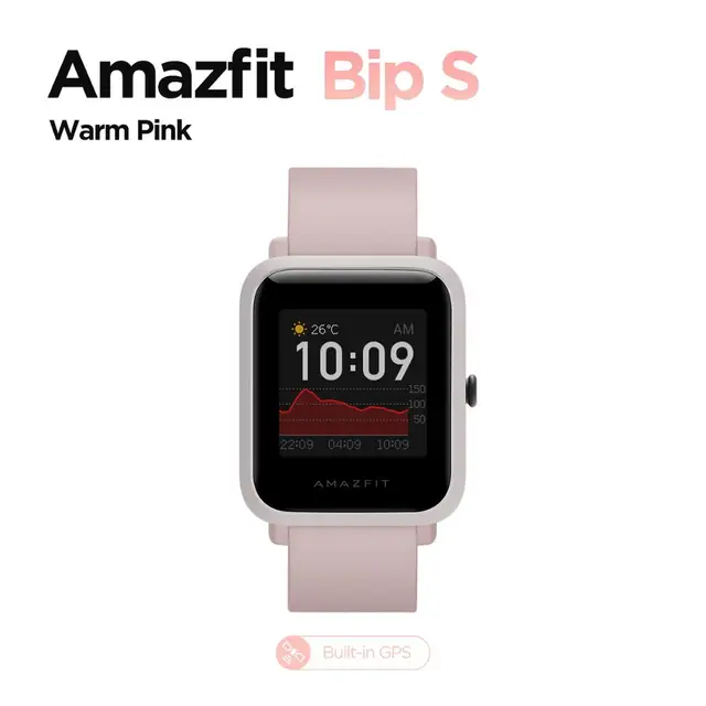 Original New Global Amazfit Bip S 5atm Smartwatch Multi Sports Modes  Bluetooth-compatible Smart Watch For Android Ios Phone - Smart Watches -  AliExpress
