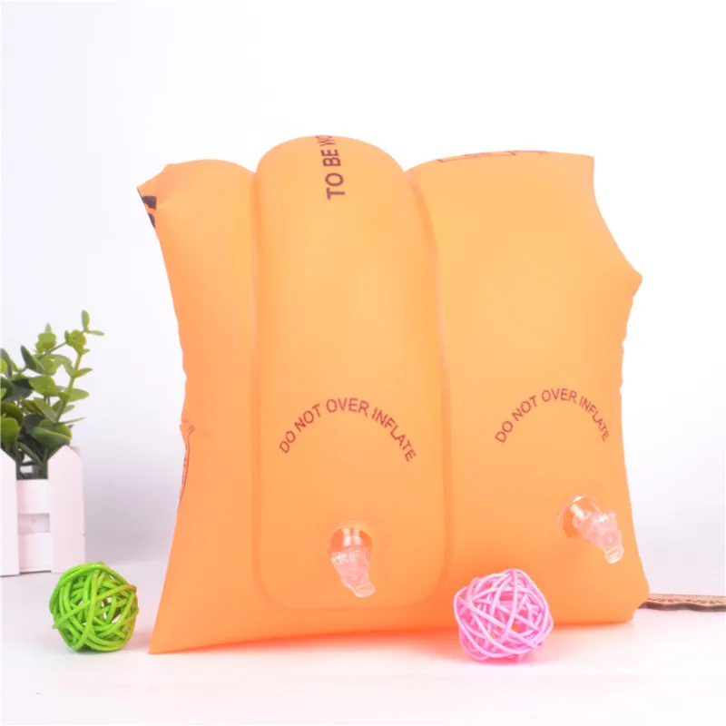

Arm Floats Adult Children Thick Arm Floats Swimming Long White Silk Sleeves Swimming Tube Double-Balloon Safe