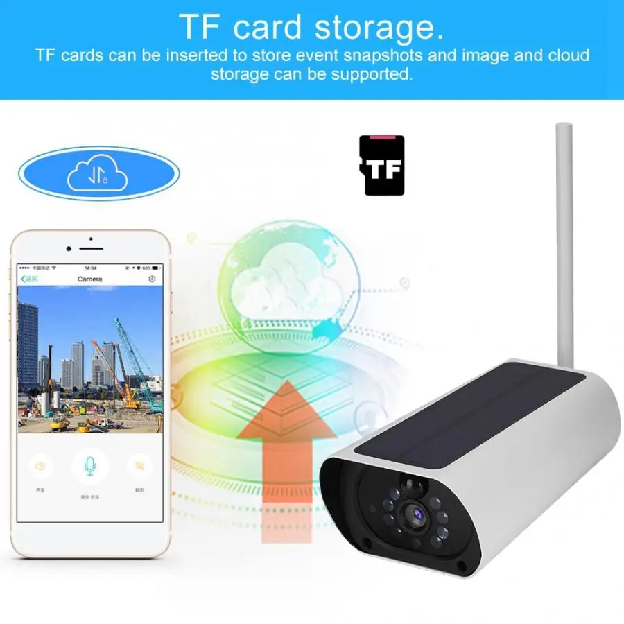 4G на солнечных батареях 1080P IP камера Открытый водонепроницаемый CCTV ночное видение камера безопасности беспроводной 4G наблюдения
