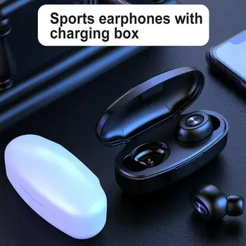 

TWS Wireless Headphones Bluetooth Earphones Headsets Handsfree With Cordless Mic Phones Sports X18 Earphone Headphone Earbu O8D1