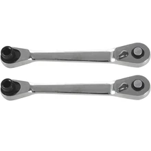 

2X Mini Double Head Fast Ratchet Wrench Ratchet Wrench Bit Fast Socket Wrench Screwdriver Screwdriver Tool