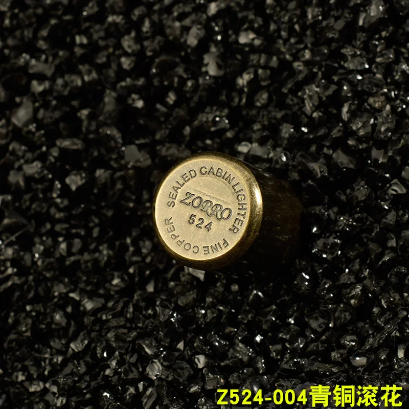 Zorro Z524 warhead чистые копперы зажигалки индивидуальность креативный круг кулон Z525 Водонепроницаемый мини керосиновая зажигалка