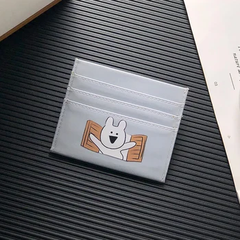 

2019 New Cartoon Beer Women Men Card Holder Case Durable Thin Bank ID Credit Cards Bag Wallet Unique Fashion Small Coin Purse