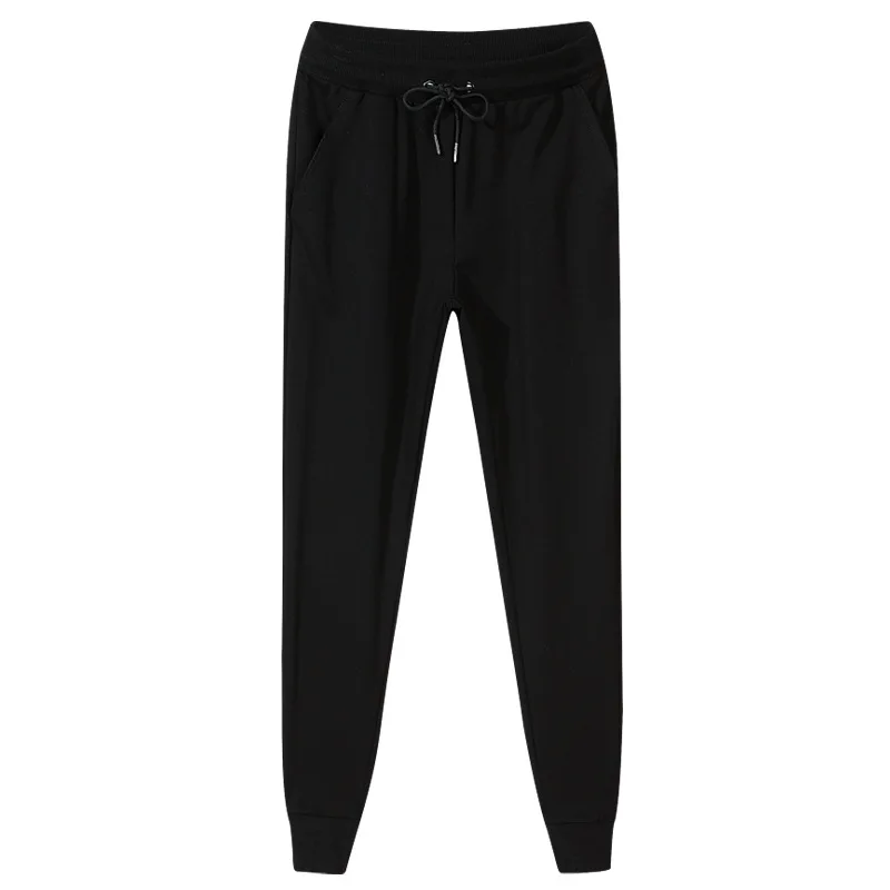 

Spring And Autumn MEN'S Casual Pants Thin Teenager Sports Skinny Pants Large Size Students Closing Beam Leg Harem Capri Pants