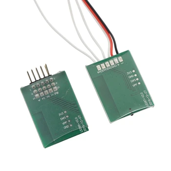 

4 Ch Wireless Signal Transmission Module and Linkage Light Group for 1/10 RC Car Q6PD