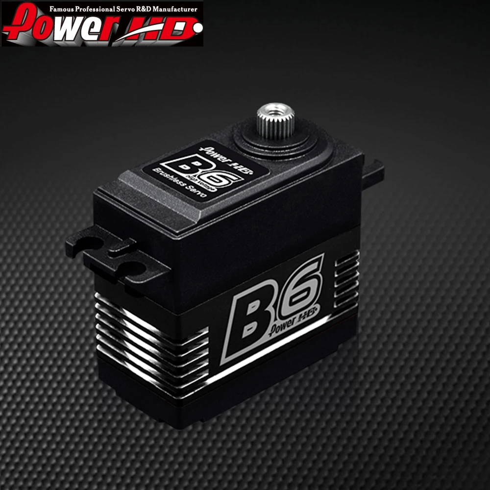 

Hot 1pcs Original Power HD B6 9KG High Torgue Brushless Matel Gear Servo for Rc Drone Aircraft