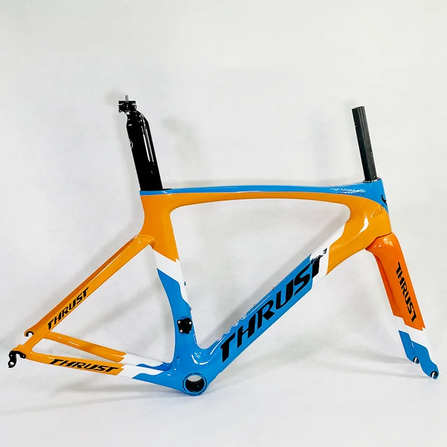 Nuovo Design 2022 spinta strada telaio in carbonio Di2 meccanico UD  superficie nera telaio da strada in carbonio con cuffia reggisella forcella  appendiabiti|Bicycle Frame| - AliExpress