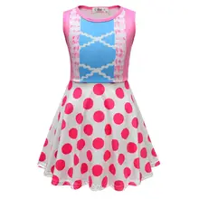 Детский костюм на Хеллоуин; платье для девочек; удобные мягкие Forky «История игрушек», «Косплэй платье принцессы вечерние Alien Базз Джесси платье для празднования дня рождения