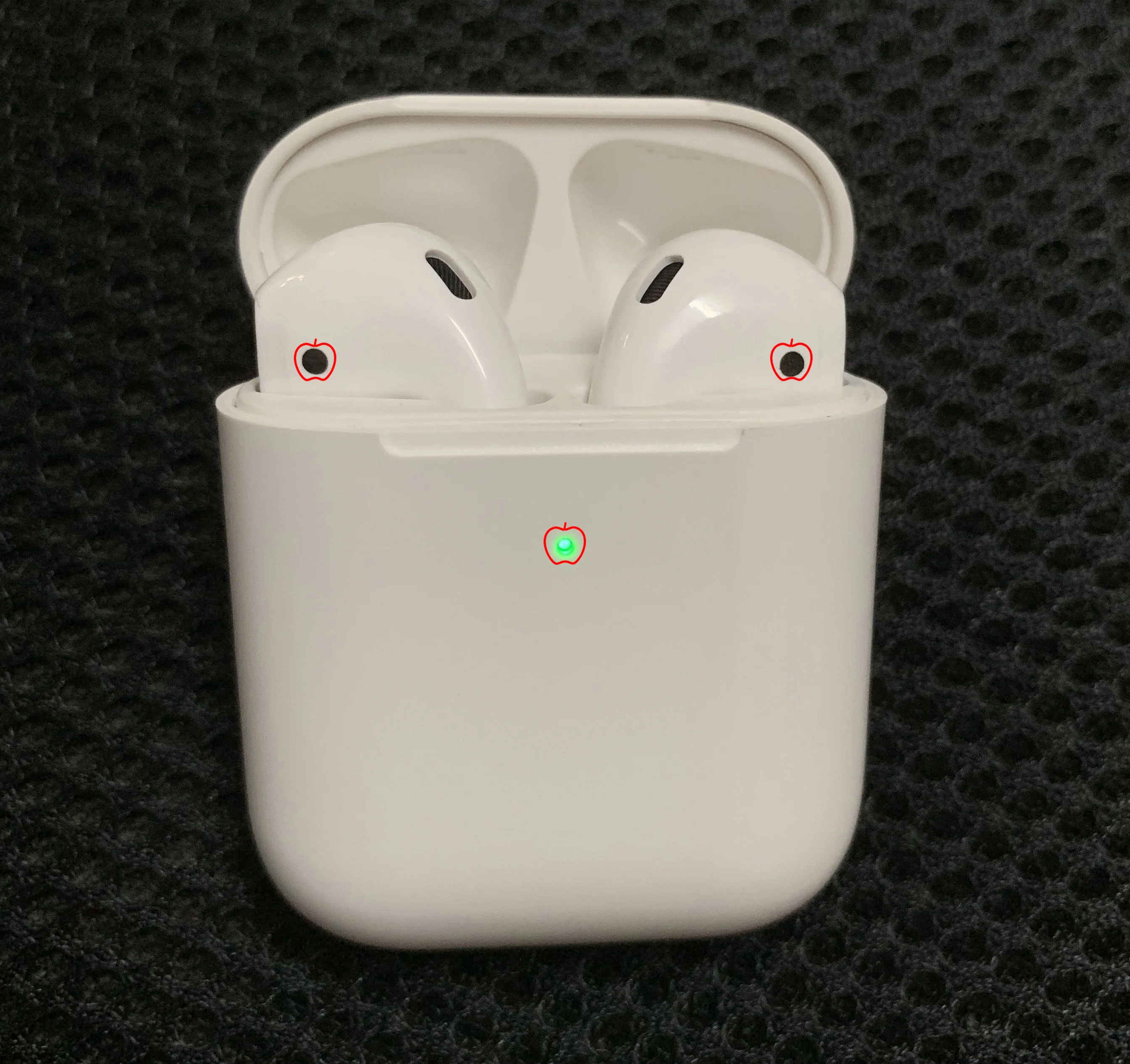 

2019 New 1:1 Super Copy Wireless Bluetooth Earphone 5.0 Three Real Battery Animated Popups In-ear detection W1 chip For Iphone
