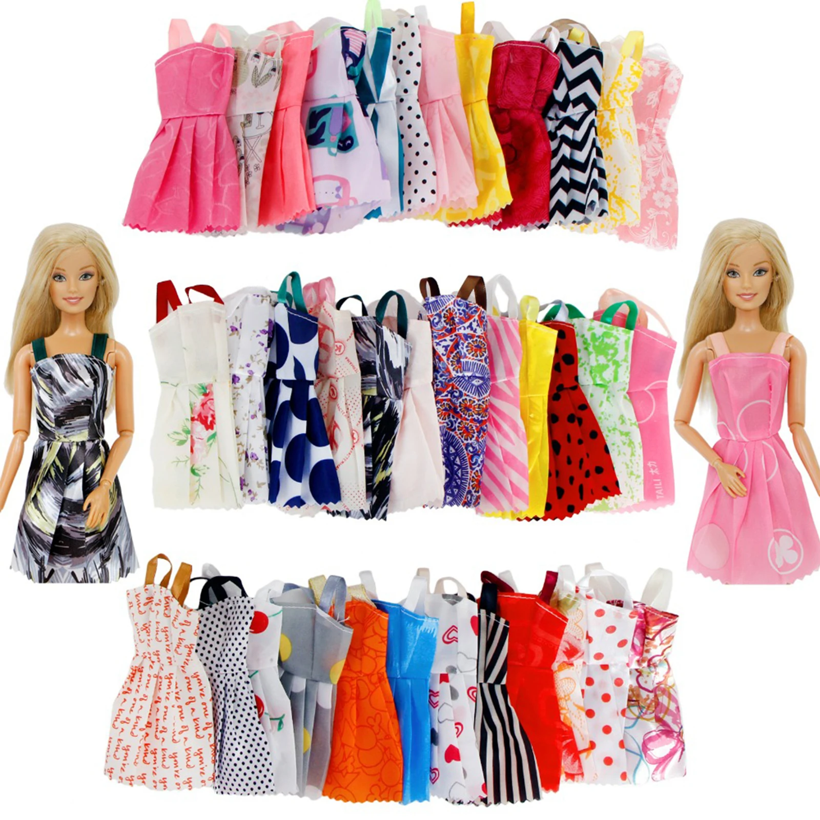 10 Barbie clothes