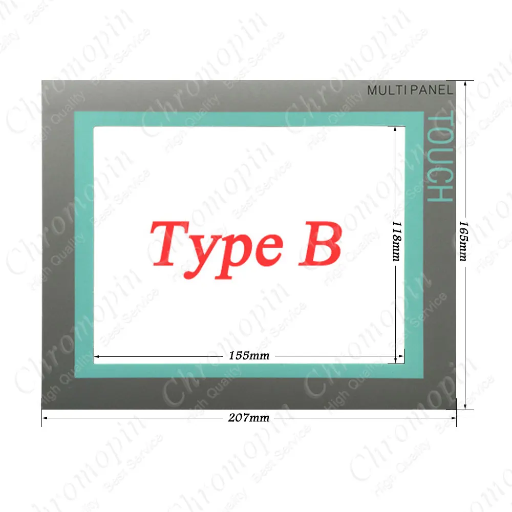 Сенсорная панель для 6AV6643 0CB01 1AX0 6AV6 643 1AX1 MP277 8 &quotсенсорная с передним
