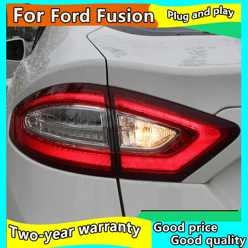 ^Cheap Car Styling Tail Light Case For Ford Fusion Taillights 2013-2016 Mondeo LED Tail Lamp Rear Lamp DRL+Brake+Park+Signal light