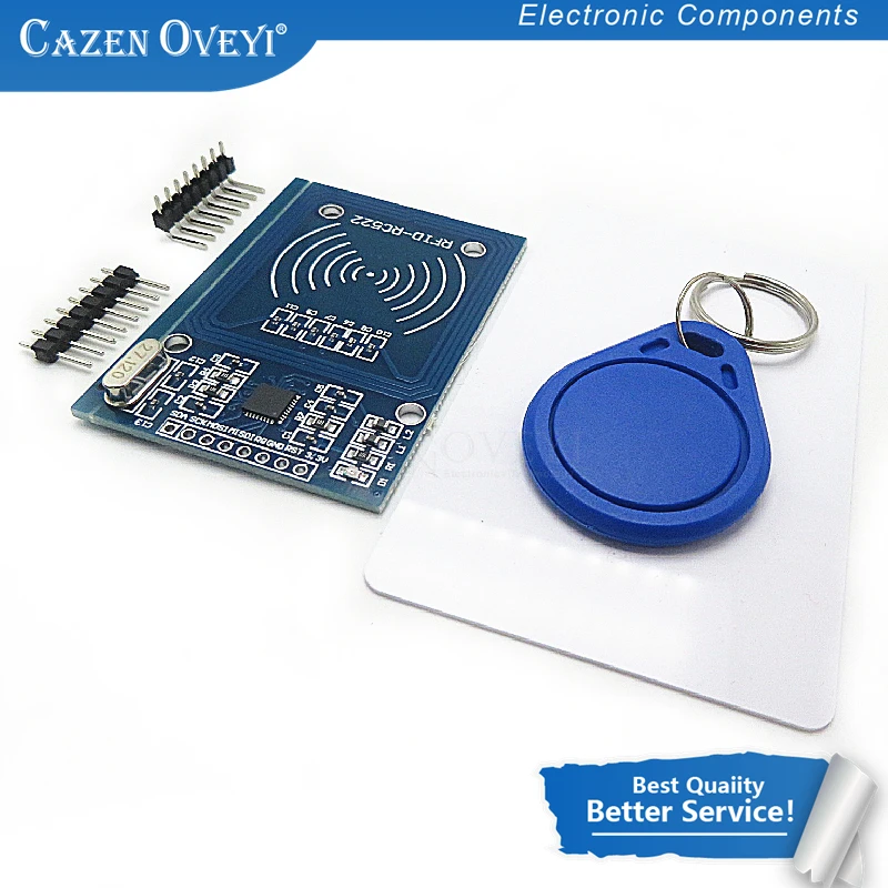 1 шт./лот MFRC-522 RC522 RFID микросхемой чипом микропроцессорные карты Модуль датчика