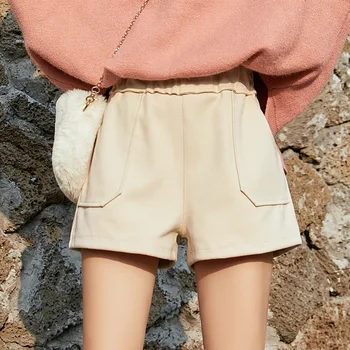 

Women's summer thin section cotton is not curled outside wearing loose shorts