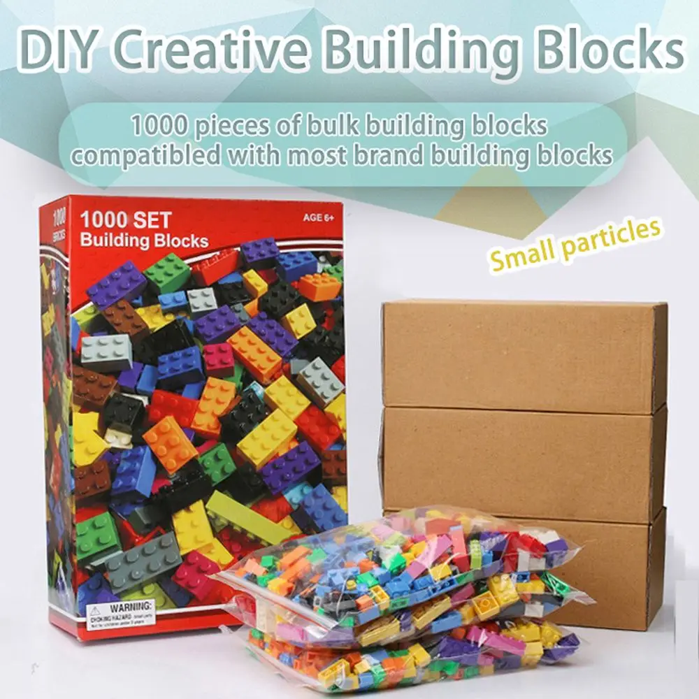 Building Blocks Brick Assembling Model Figures Creative Children Toys DIY Christmas Gift Wholesale
