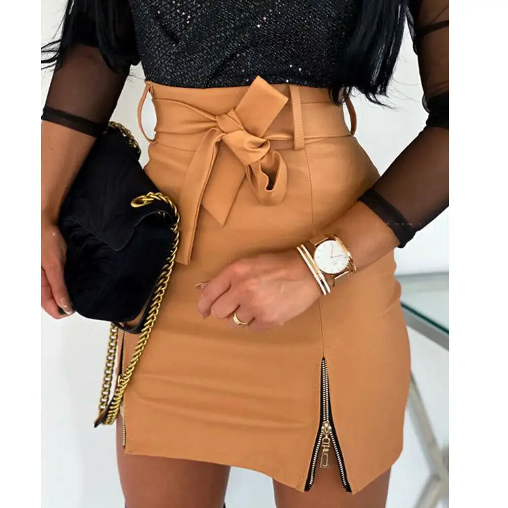 FREE SHIPPING 2021 Trends Skirt Leather JKP4455 FREE SHIPPING 2021 Trends Skirt Leather JKP4455